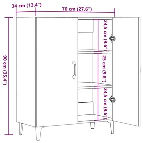 ΜΠΟΥΦΕΣ ΑΡΤΙΣΙΑΝΗ ΔΡΥΣ 70X34X90 ΕΚ. ΑΠΟ ΕΠΕΞΕΡΓΑΣΜΕΝΟ ΞΥΛΟ 856889