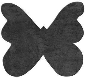 Παδικό Χαλί FEATHERY BLACK BUTTERFLY 120 x 120 εκ.