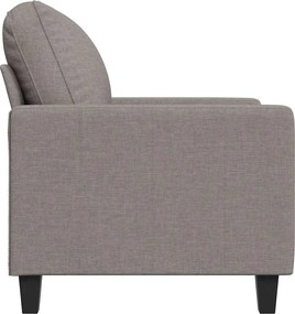 vidaXL Πολυθρόνα Taupe 60 εκ. Υφασμάτινη