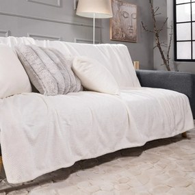 Ριχτάρια Bruno 01 (Σετ 2τμχ) Ecru Teoran Σετ Ριχτάρια 180x300cm Πολυέστερ