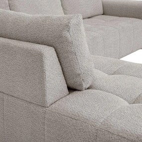 Γωνιακός Καναπές Carmen Fylliana Αριστερή Γωνία Silver 304x242x89 εκ. 304x242x89 εκ.