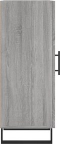 vidaXL Ντουλάπι Γκρι Sonoma 34,5x34x90 εκ. από Επεξεργασμένο Ξύλο