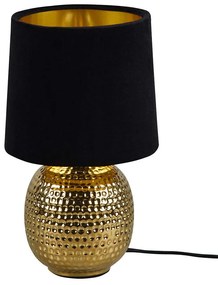 Φωτιστικό Επιτραπέζιο Sophia R50821002 16x26cm 1xE14 40W Black-Gold RL Lighting