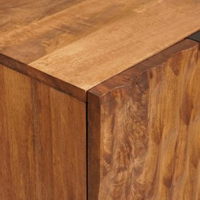 vidaXL Πλαϊνό γραφείο Καφέ Φινίρισμα Ακακίας 60 x 33 x 75 cm