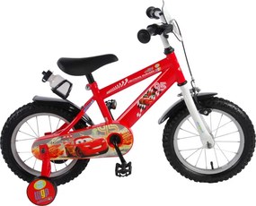 Cars 14 Inch 25 cm Boys Coaster Brake Red