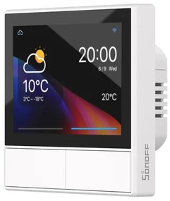 SONOFF smart panel ελέγχου NSPanel με οθόνη αφής, 2-gang, Wi-Fi, λευκό