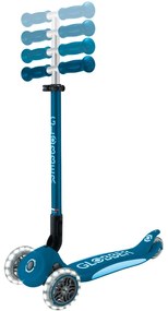 Globber Scooter Elite Lights V2 Petrol Blue