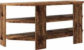 vidaXL ΓωνιακήΒάσηΤηλεόρασης Παλιό Ξύλο 102x40,5x45εκ