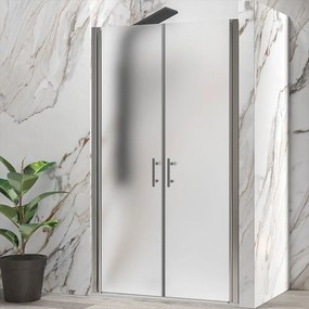 Καμπίνα Ντουζιέρας Από Τοίχο Σε Τοίχο Ανοιγόμενη S 28 Alto Sallon S28SH-85CI 6mm Chrome-Icy Karag 85 x200 Αλουμίνιο,Γυαλί