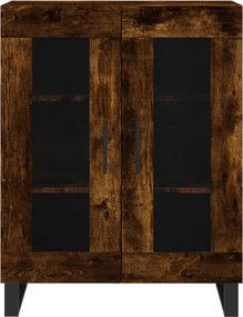 vidaXL Ντουλάπι Καπνιστή Δρυς 69,5 x 34 x 90 εκ. Επεξεργασμένο Ξύλο