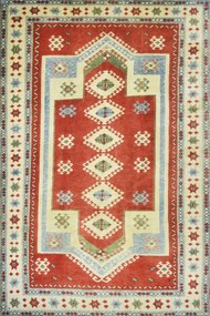 Χειροποίητο Χαλί Turkish Kazak Wool 287Χ194 287Χ194cm