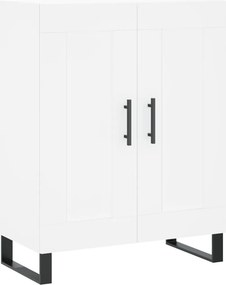 vidaXL Ντουλάπι Λευκό 69,5x34x180 εκ. από Επεξεργασμένο Ξύλο