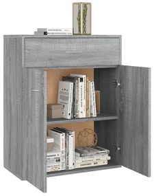 vidaXL Ντουλάπι Γκρι Sonoma 60x30x75 εκ. από Επεξεργασμένο Ξύλο
