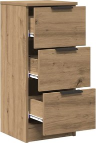vidaXL Ντουλάπι τεχνίτης Δρυς 30 x 30 x 70 εκ. από Επεξεργασμένο Ξύλο