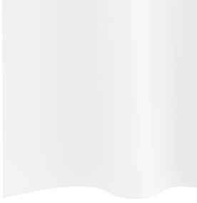 vidaXL Κουρτίνες 2 pcs Καθαρό Λευκό 225 x 140 εκ. Πολυεστέρας