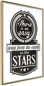 Αφίσα - Way to the Stars  - 40x60 - Χρυσό - Χωρίς πασπαρτού