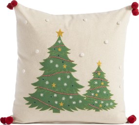 Χριστουγεννιάτικο Μαξιλάρι (45x45) Nef-Nef Homeware Happy Holiday Tree
