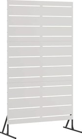 vidaXL Οθόνη Ιδιωτικότητας Γκρι 100 x 50 x 180 εκ. Ατσάλι