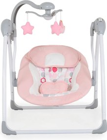 Ηλεκτρικό Ρηλάξ - Κούνια (0-6 Μηνών/Έως 9kg) Cangaroo Jessica Pink