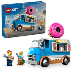 Lego 60452 City Doughnut Truck για 5+ Ετών 196τμχ