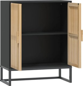 vidaXL Συρταριέρα Μαύρη 60 x 30 x 75 εκ. από Επεξεργασμένο Ξύλο