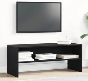 ντουλάπι τηλεόρασης vidaXL Μαύρη δρυς 100x40x40 cm Κατασκευασμένο ξύλο