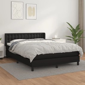 ΚΡΕΒΑΤΙ BOXSPRING ΜΕ ΣΤΡΩΜΑ ΜΑΥΡΟ 140X190ΕΚ.ΑΠΟ ΣΥΝΘΕΤΙΚΟ ΔΕΡΜΑ 3130775