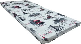 Στρώμα αφρού για δάπεδο ή μπαλκόνι 180x80x6 cm