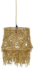 Ceiling lamp Rapom Inart E27 natural D25x95cm 25x25x32 εκ.