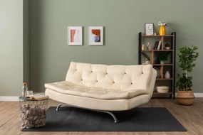 3-Seat Sofa-Bed Rivo - Cream Cream