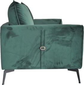 Καναπές διθέσιος Nextdeco Harold πετρόλ Y87x180x88εκ.