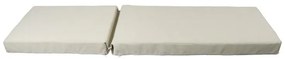 Μαξιλάρι Ξαπλώστρας Vertian Τextilene σε Mπέζ 194x58x10εκ. 194x58x10 εκ.