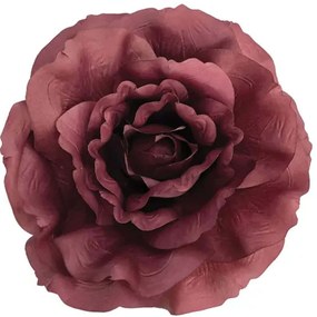 Τεχνητό Κρεμαστό Τριαντάφυλλο 00-23835-30-BURGUNDY Φ35cm Burgundy Marhome Ύφασμα,Πλαστικό