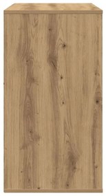 vidaXL Συρταριέρα Γωνιακή Αρτισιανή Δρυς 60x41x76 εκ. Επεξεργ. Ξύλο