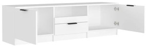vidaXL Έπιπλο Τηλεόρασης Λευκό 140x35x40 εκ. από Επεξεργασμένο Ξύλο