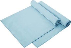 vidaXL Αθλητικές Πετσέτες 2 pcs Μπλε 140 x 70 εκ