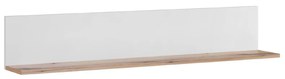 MATIS Επιτοίχιο ράφι PORTO artisan/ λευκό 137x21,1x24,2 MATIS180475