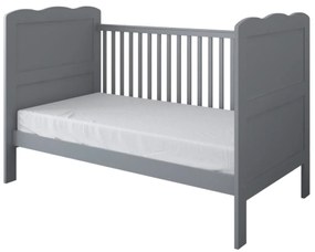 Βρεφικό προεφηβικό Κρεβάτι Alice Grey  70x140cm   BC10021  BabyCute