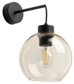 Απλίκα Φωτιστικό Τοίχου E27 15W IP20 Μαύρο Cubus 4135 TK Lighting-4135-Μαύρο 4135