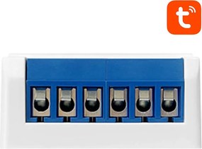 Avatto Έξυπνος Ενδιάμεσος Διακόπτης ZigBee LZWSM16-W3 χωρίς ουδέτερο TUYA (Λευκό)