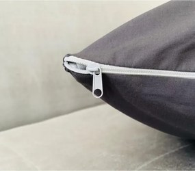 Stewehome Σετ 2 τεμαχίων μαξιλαροθήκες με φερμουάρ από βαμβακερό ύφασμα 50x70 cm
