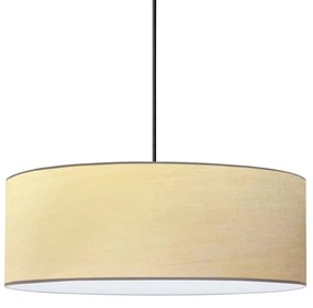 Φωτιστικό οροφής Rufio Ε27 σε μπεζ-καφέ απόχρωση Φ50x20εκ 50x50x20 εκ.