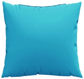 vidaXL Μαξιλάρια Ρίψης 4 pcs Τιρκουάζ 40 x 40 cm ύφασμα