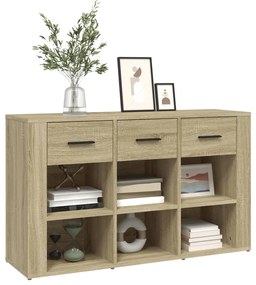 vidaXL Ντουλάπι Sonoma Δρυς 100x30x59,5 εκ. από Επεξεργασμένο Ξύλο