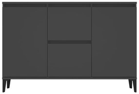 vidaXL Μπουφές Γκρι 104 x 35 x 70 εκ. από Μοριοσανίδα