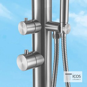 Στήλη ντούζ ICOS με μίκτη Leamix