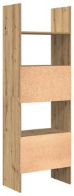 vidaXL Βιβλιοθήκη artisan δρυς 60 x 35 x 180 εκατοστά