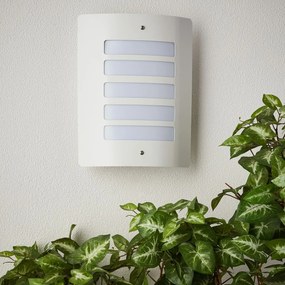 Απλίκες τοίχου Brilliant Todd Λευκό Μέταλλο Πλαστική ύλη 60 W E27