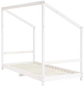 vidaXL Πλαίσιο Παιδικού Κρεβατιού 2x(90x190)εκ. Μασίφ Ξύλο Πεύκου