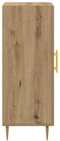 vidaXL Ντουλάπι τεχνίτης Δρυς 69,5 x 34 x 90 εκ. Επεξεργασμένο Ξύλο